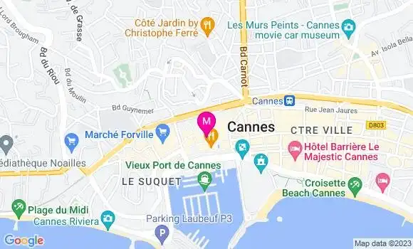 Localisation Restaurant  Le Pompon