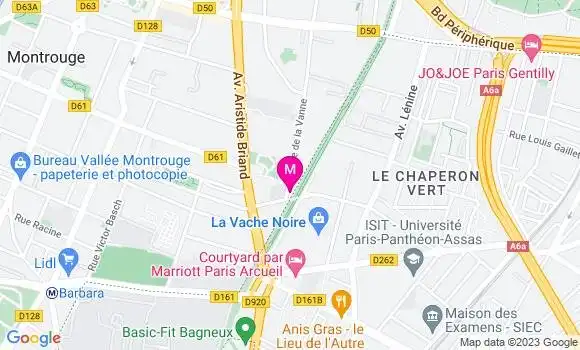 Localisation Restaurant  Le 55 Crep