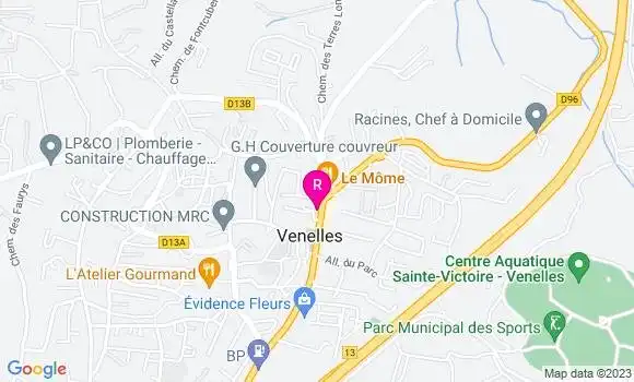 Localisation Crêperie Le Cinquième Elément