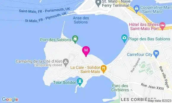 Localisation Restaurant  L