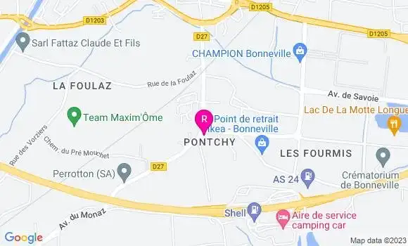 Localisation Café Martin