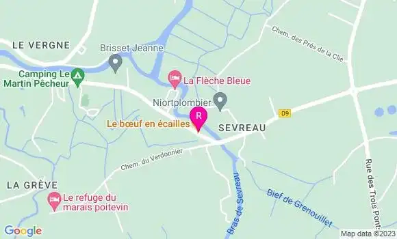 Localisation Restaurant  Le Boeuf en Ecailles