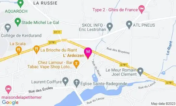 Localisation Restaurant  L