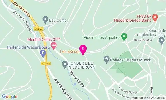 Localisation Restaurant  Les Akcias