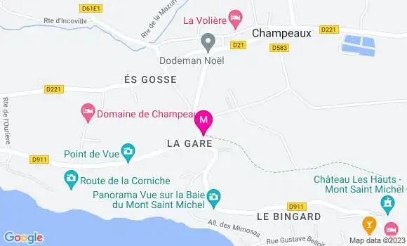 Localisation Restaurant  Le Nord Mont