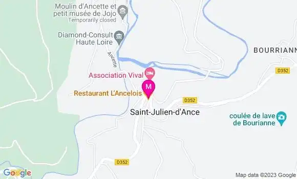 Localisation Restaurant  L