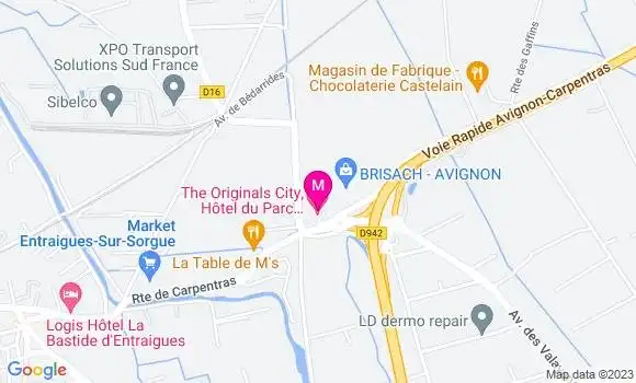 Localisation Restaurant le Murier