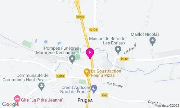 Localisation Restaurant  L
