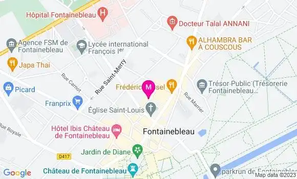 Localisation Restaurant  Café des Halles