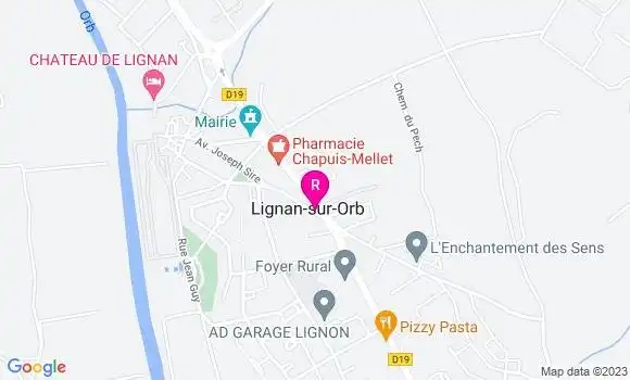 Localisation Restaurant  La Vuelta