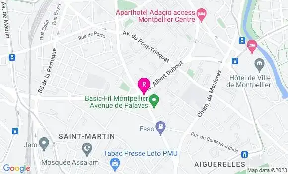 Localisation Restaurant Grill El Bahja