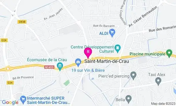 Localisation Restaurant  Le Saint M