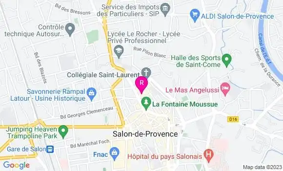 Localisation Restaurant  La Case à Palabres