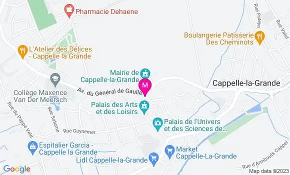 Localisation Restaurant  Le Fast