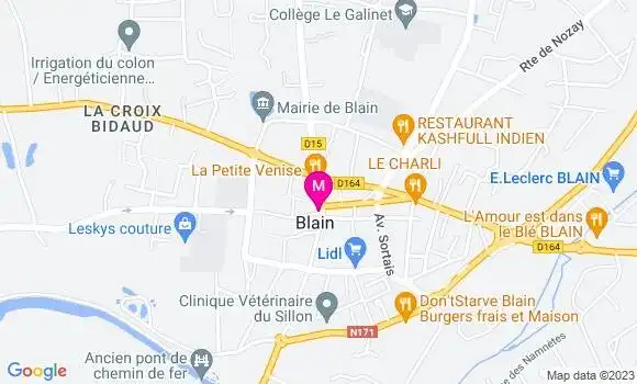Localisation Restaurant  L