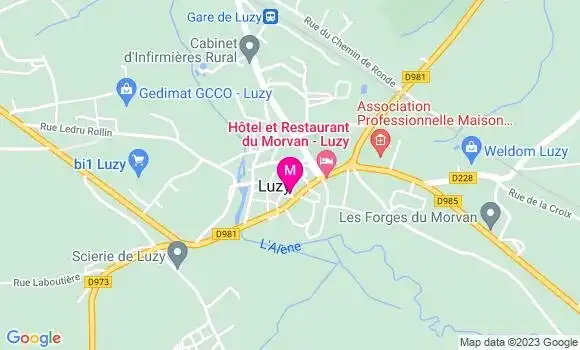 Localisation Crêperie La Crêpe dans les Etoiles