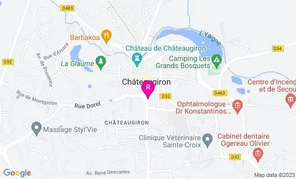 Localisation Restaurant  Au Merry Land