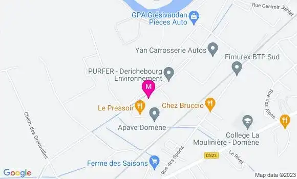 Localisation Restaurant  Arc en Ciel