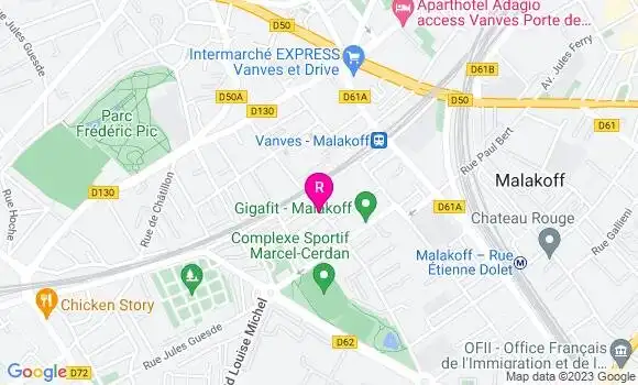 Localisation Restaurant  Mac Lakoff
