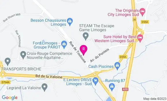 Localisation Brasserie L