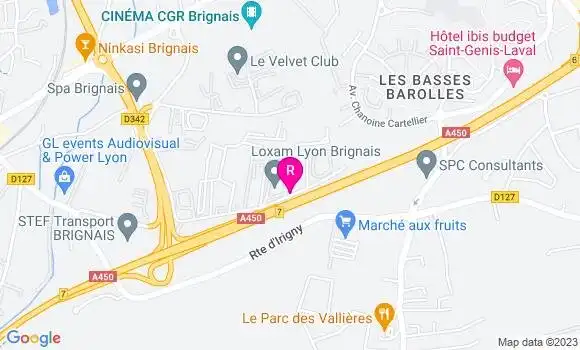 Localisation Restaurant  Au Bureau