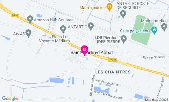 Localisation Restaurant  Au P