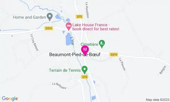 Localisation Auberge du Cheval Blanc