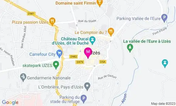 Localisation Restaurant  La Fontaine