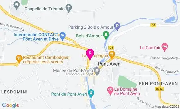 Localisation Restaurant  Chez Emile