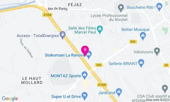 Localisation Brasserie Le Local