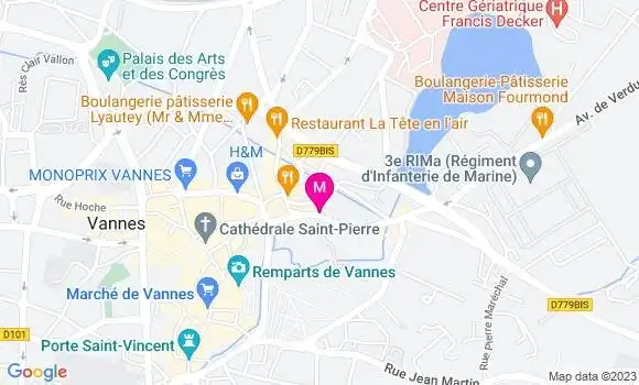 Localisation Restaurant  L