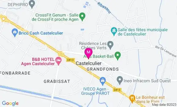 Localisation Restaurant  Le Rouergat