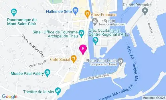Localisation Restaurant  La Consigne