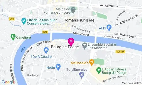 Localisation Restaurant  Les Minimes