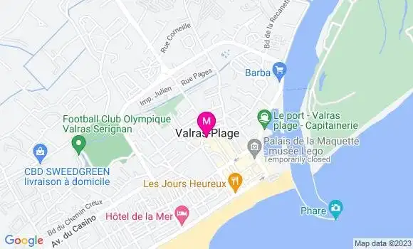 Localisation Restaurant  L