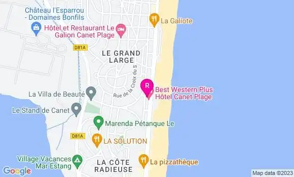 Localisation Restaurant  A l