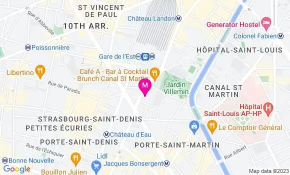 Localisation Restaurant  Chez Affou