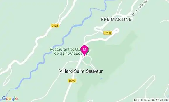 Localisation Restaurant  Au Villard