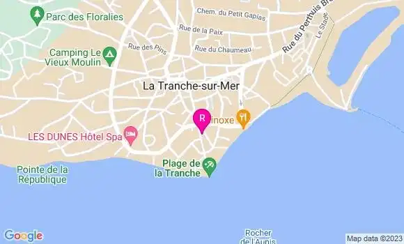 Localisation Restaurant  Le Phare West