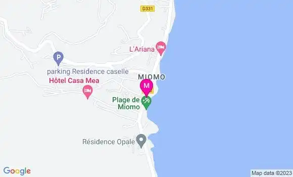 Localisation Restaurant Hôtel Torre Mare