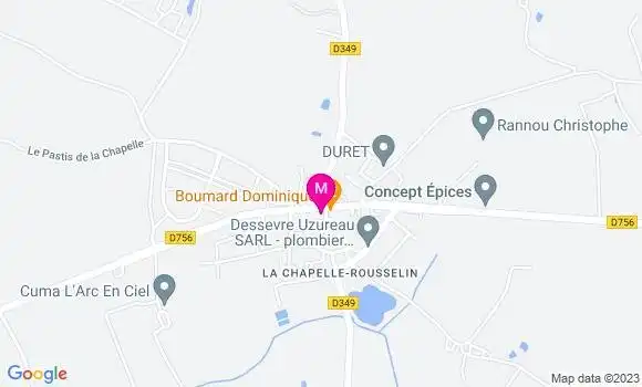 Localisation Restaurant  Au Plaisir des Papilles