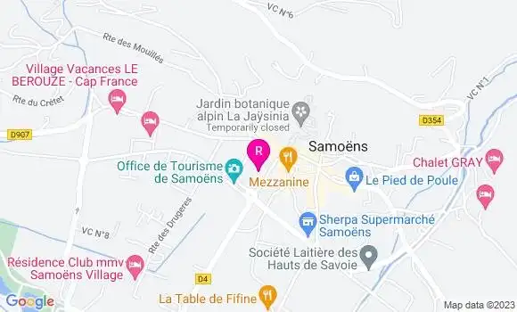 Localisation Restaurant  L