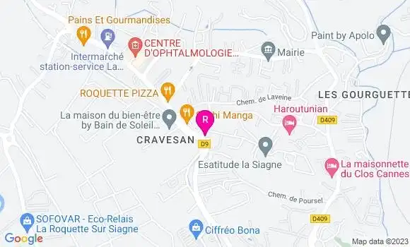 Localisation Restaurant Italien La Nonna