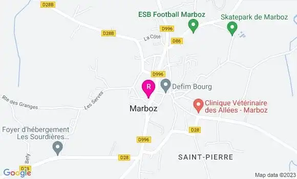 Localisation Restaurant  Mon Bon Burger