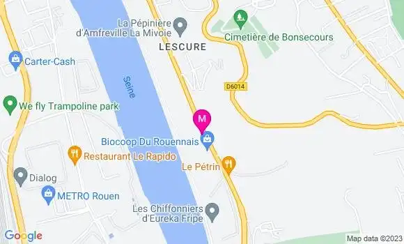 Localisation Brasserie Le Cheval Noir
