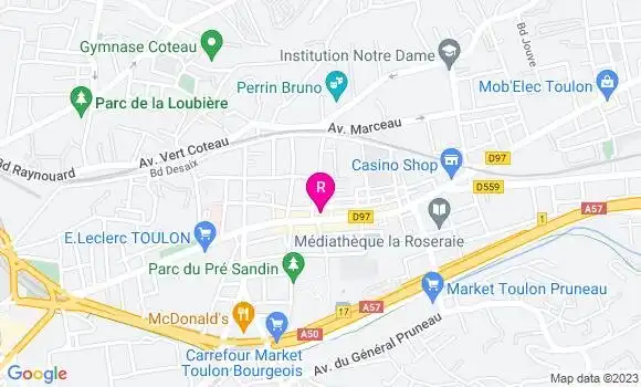 Localisation La Crêperie d