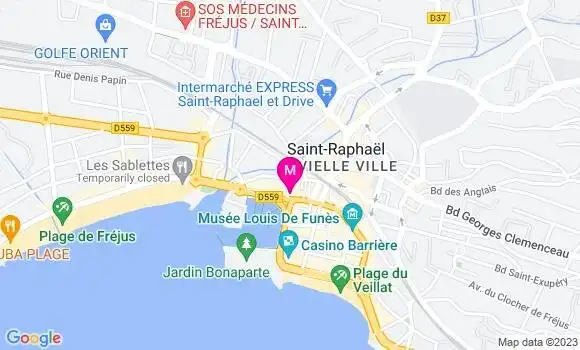 Localisation Restaurant  La Plancha