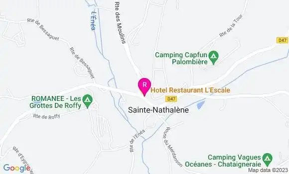 Localisation Restaurant Hôtel L