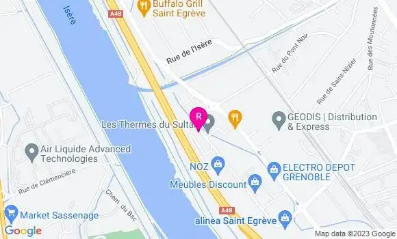 Localisation Restaurant  La Bonne Gam