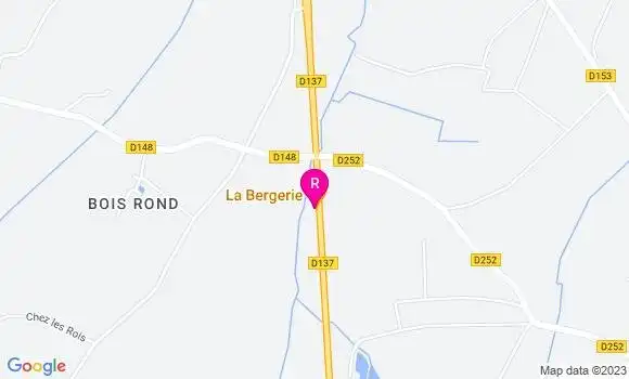 Localisation Restaurant  La Bergerie
